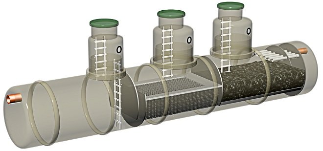 Принцип работы нефтеуловителя